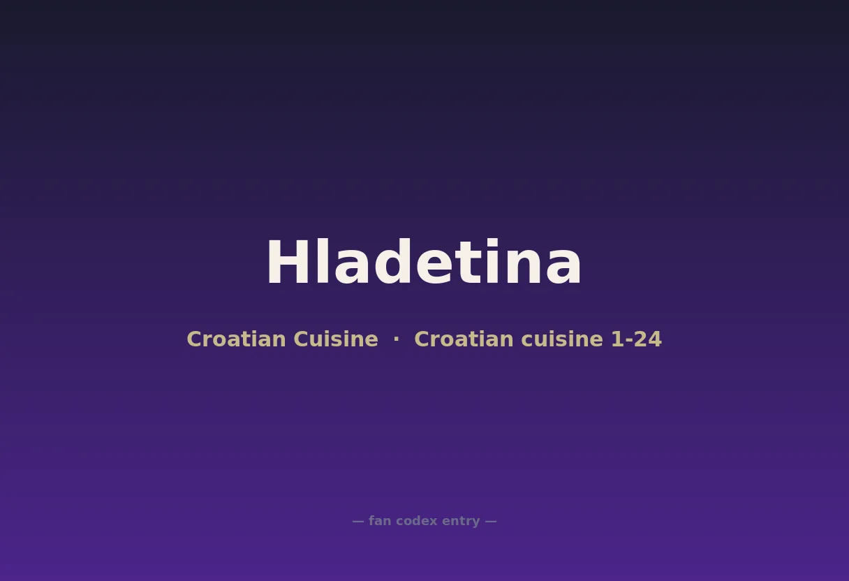 Hladetina