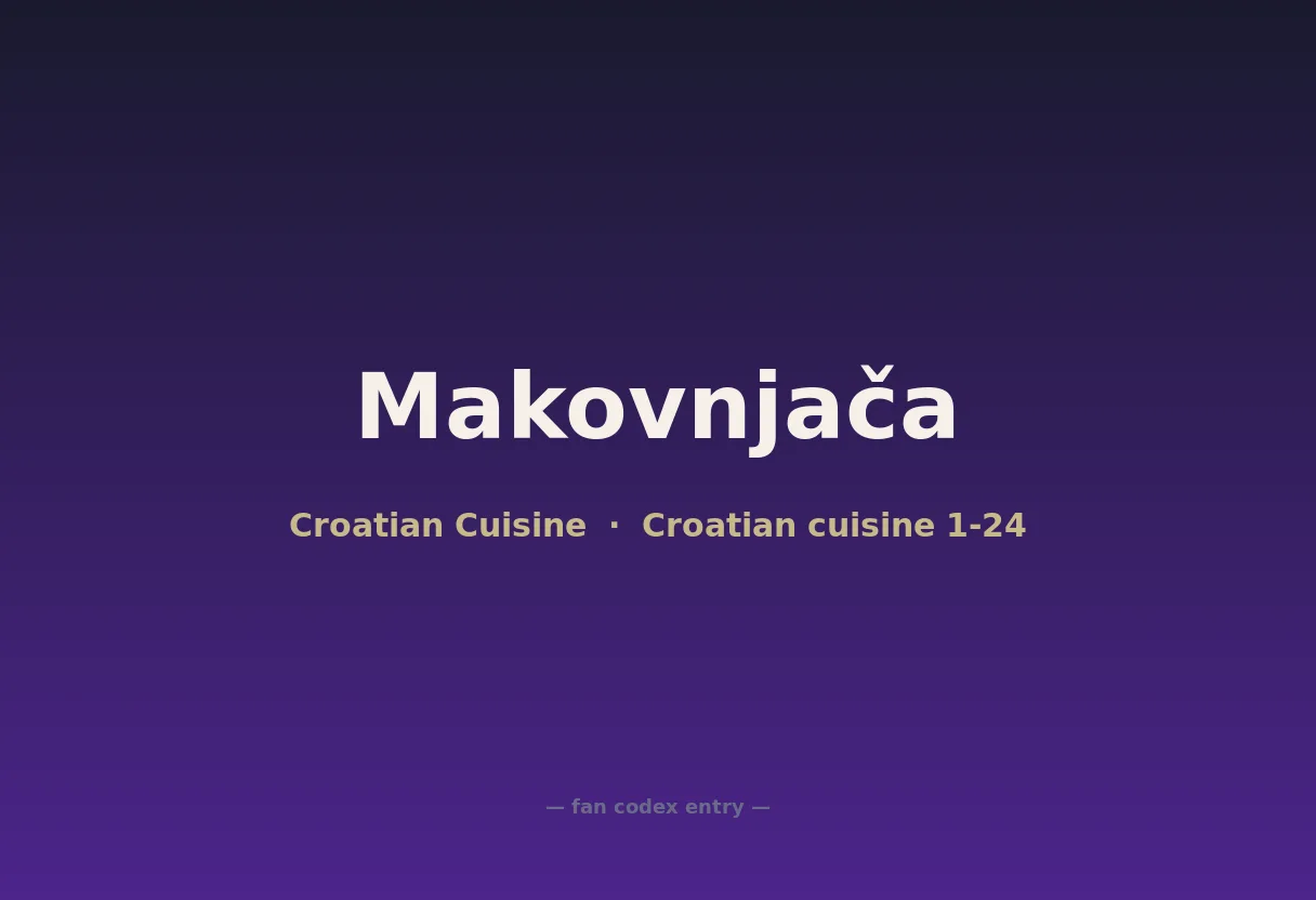 Makovnjača