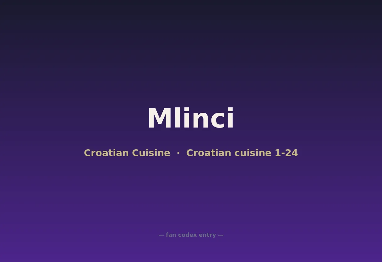 Mlinci