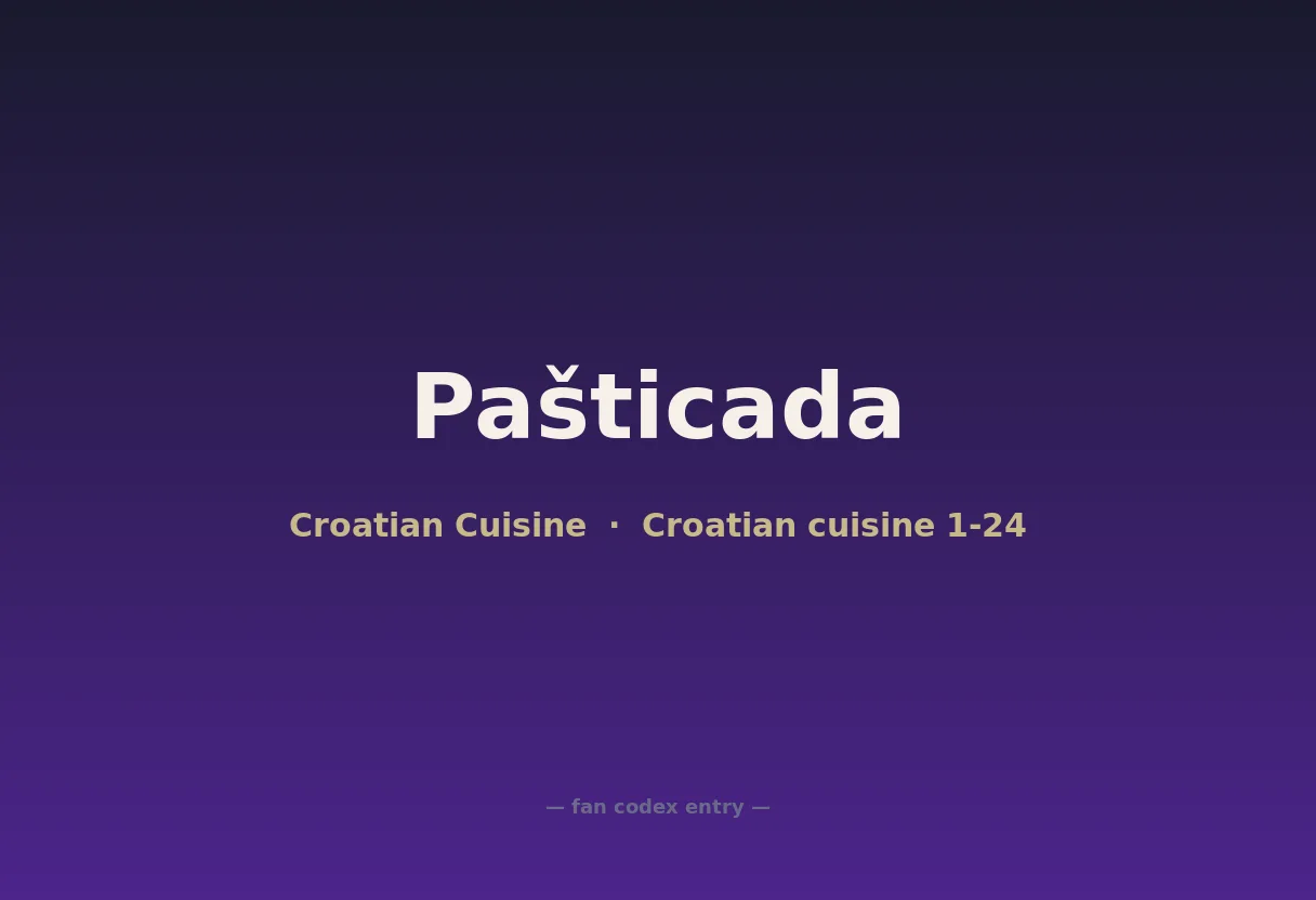 Pašticada