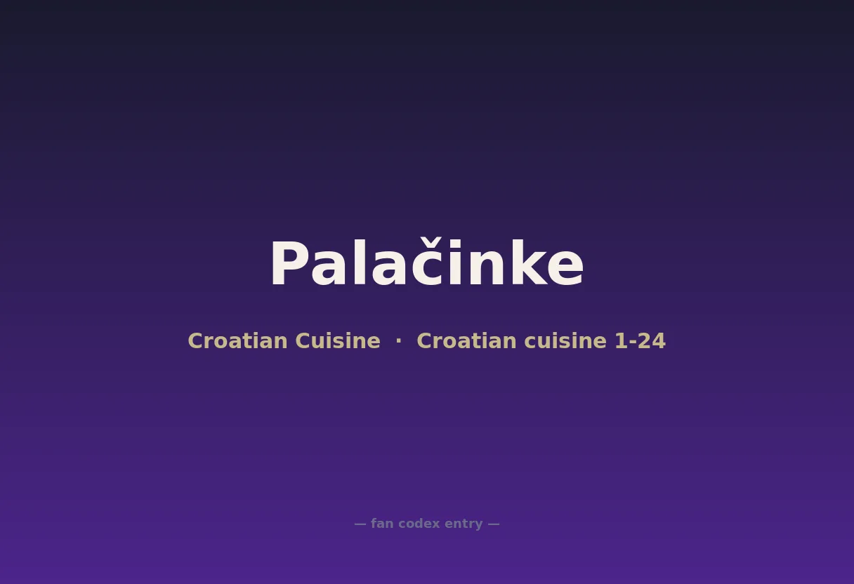 Palačinke